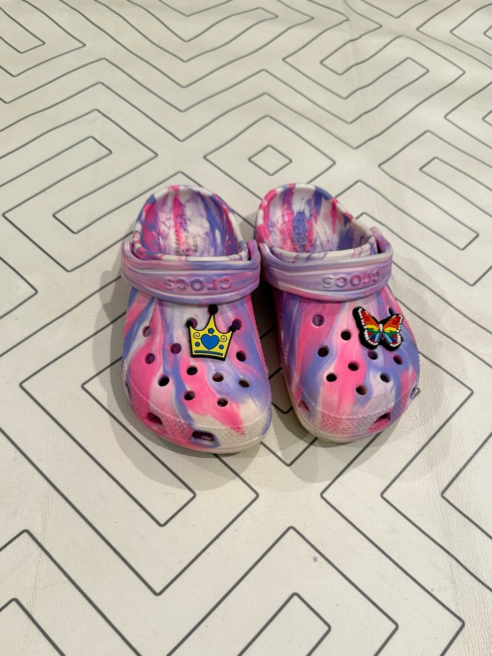 Crocs Marble Slides